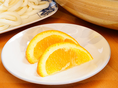 ロッジくるま 料理 フルーツ